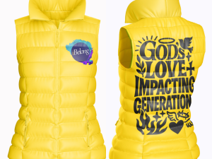 Generations Merch Half - Puffed Jacket (Yellow)