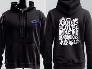 Generations Merch Zip Hoodie (Black)